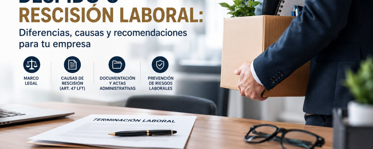 Despido o rescisión laboral